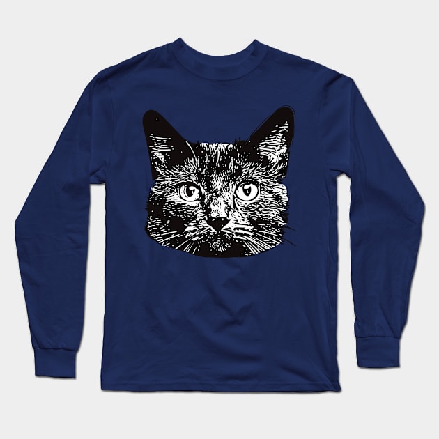 Chartreux - Chartreux Cat Christmas Gifts Long Sleeve T-Shirt by DoggyStyles